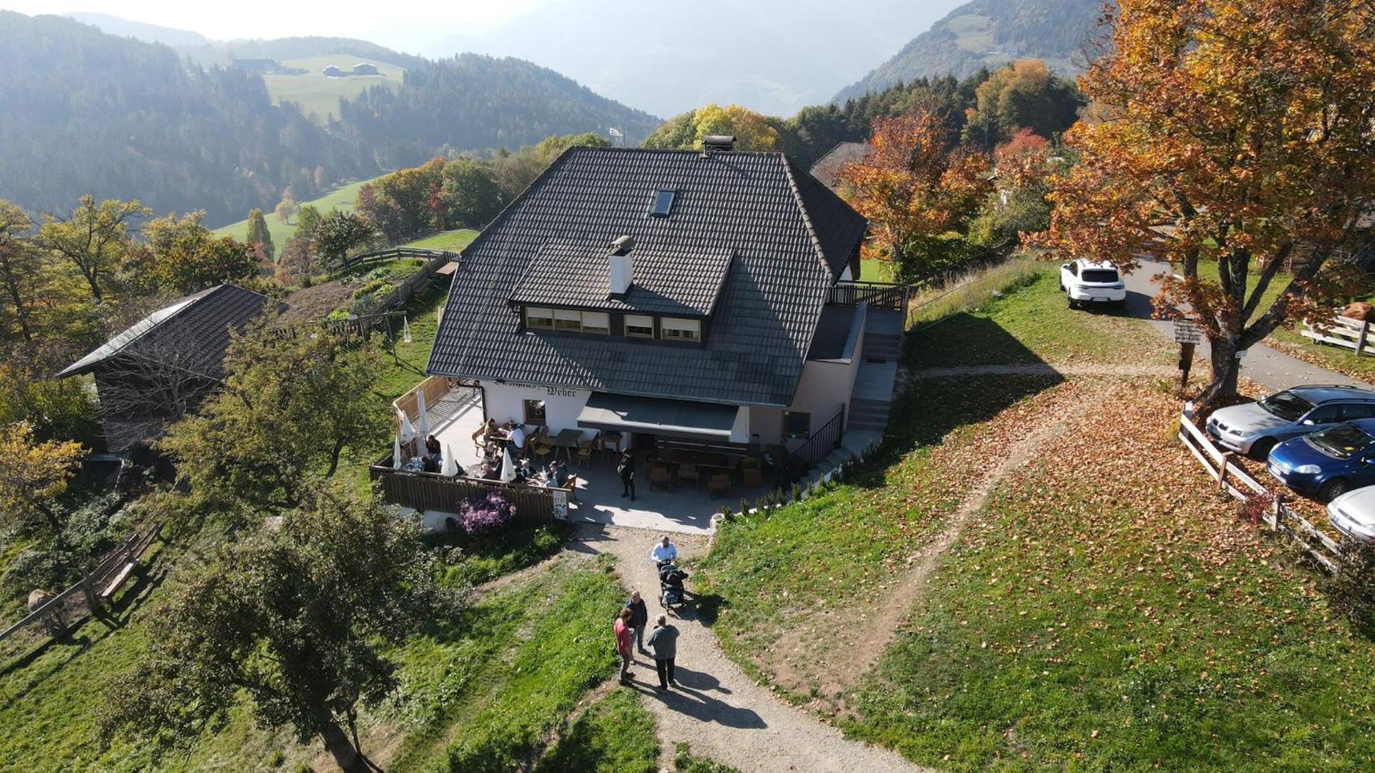 Weberguetl Villa Auna di Sopra Bagian luar foto